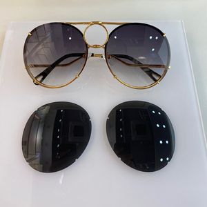 Okulary przeciwsłoneczne dla kobiet Mężczyźni Lato 145S Styl Anti-ultrafioletowy Retro Płyta Pełna Rama Okulary Losowe pudełko