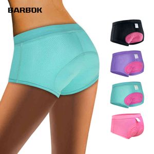 WOSAWE Frauen Radfahren Fahrrad Bequeme Unterwäsche Kompressionsstrumpfhose Gel 3D Gepolsterte Fahrrad Kurze Hosen MTB Shorts