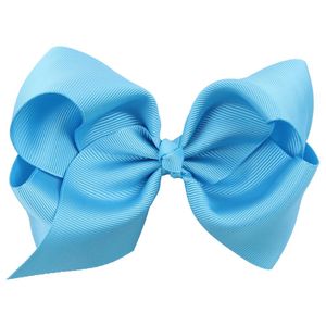 2021 Nya 16 färger Nya modebutik Ribbon Bows For Hair Bows Hårnål Hårtillbehör Barnbågar Blomma Hårband Girls Fast Ship