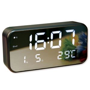 New Led Music Alarm Clock Usb Powered Night Light Backlight Creative 25 Songs Home Decor Desktop