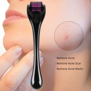 MicroNeedle Roller Derma Rolling System MicroNEDLELELS MASSAGE MASSAGE Сменные 540 игл дермароллер волос Mesotherapy Beard рост для удаления морщин