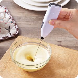 Electric Egg Beater Tools Coffee Automatic Milk Frother Foamer Drink Blender Hand Held Kitchen Stirrer Cream Shake Mixer