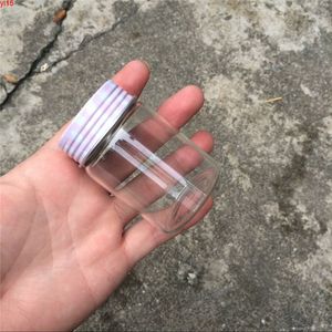 47*70*34mm 80ml Glass Bottles Screw Cap Silicone Stopper Sealing up Empty Jars Sealed Bottle Capsule Liquid 12pcsgood qty