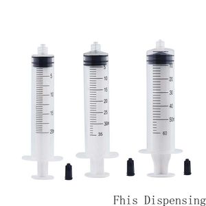 Wholesale Dispensing Syringes 20ml 30ml 50ml 60ml Plastic with Tip Cap