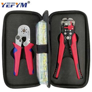 Multi-Function Cable Wire Stripping Crimping Twiers Set Electric Connector Terminals Mini Multi Hand Tools Skärande tång 211110