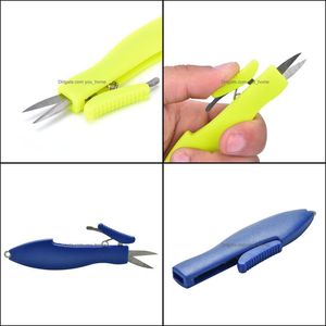 Wholesale used tackle for sale - Group buy Tool Parts Tools Home Garden Portable Fish Shaped Fishing Line Scissor Cut Clipper Mti Purpose Tackle Use Scissors Aessories Gwf10163 Drop