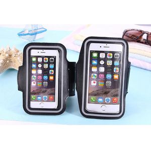 5.5-4.7 inch sports phone case is suitable for waterproof, gym, running arm with pocket + keychain
