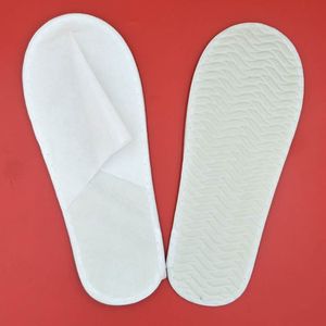 Antypoślizgowe jednorazowe kapcie Travel Hotel Spa Home Buty Gościnne Oddychające Soft Slipper