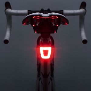 Mini Bike Rear Light Waterproof USB Rechargeable Helmet Taillight Lantern For Bicycle LED Safety Night Riding Tail Light