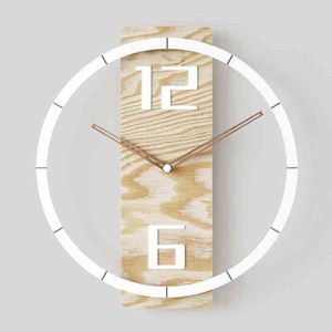 Рамка тихий настенные часы современный дизайн офис самоклеящиеся цифровые настенные часы 3d деревянные северные дювары саати украшения комнаты bw50wc h1230