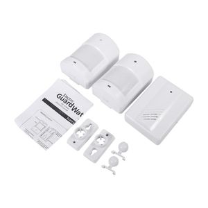 Other Door Hardware Doorbell Alarm Motion Sensor Wireless Alert Secure System For Home Driveway Garage White