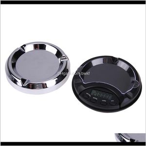 Instrumenty pomiaru Ważenie Instrumenty Office School Business Industrial200G Portable Ashtray Digital 0DOT01G Elektroniczne łuski kieszonkowe F