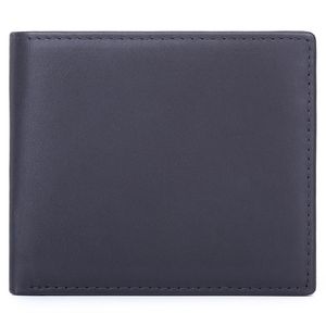 Genuine Leather Wallets Mens Crazy Horse Leather Men Wallet Coin Pocket and Card Holder High Quality Purses for Male