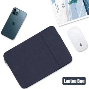 Brevfaser Universal Portable Laptop Bag Business Travel Notebook Sleeve Lagring för MacBook Air Pro Asus HP Acer Philips Lenovo portfölj