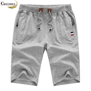 brand Male Sweatpants Fattening plus size men's shorts s chubby sports stretch 210716