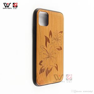 Fashion Phone Cases For iPhone Pro XS XR Max Wooden TPU Factory Price Best selling