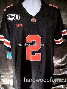 custom OSU Blackout Ohio State Buckeyes Chase Young #2 Football Jersey 150th MEN WOMEN YOUTH stitch to add any name number XS-5XL