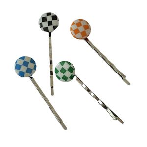 Sommer Unregelmäßige Plaid Hairpin Weibliche Sommer Schachbrett Bunte Magie Acrylacetat Clip 2021 Kreative Haarschmuck