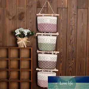 4pcs Wall Hanging Organizer Bag Lace Trim Wall Storage Container Bag Lace Storage Bag (Viola Verde Caffè Rosa) Prezzo di fabbrica design esperto Qualità Ultimo stile