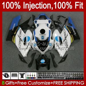 Injektionsform OEM för Honda Konica Blue Fairings CBR 1000 CBR1000 RR CC CBR1000RR 04 05 Bodywork 52No.56 CBR 1000RR 1000CC 2004 2005 CBR-1000 2004-2005 Fairing Kit