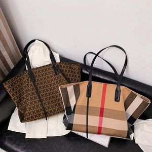 Bolsas para noite Moda Bolsa feminina grande portátil de ombro bolsas casuais de algodão