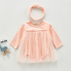 Autumn born Girls Angel's Wings Jumpsuits Clothes Baby Sweet Rompers Knitted Long Sleeve Children 210429