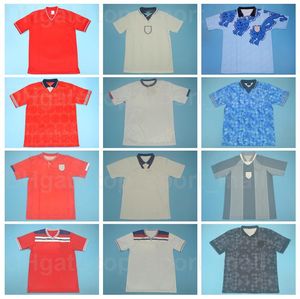 Drużyna narodowa 1980 1982 1974 1987 Soccer Retro Jerseys Vintage Owen Shearer Gascoigne Gerrard Ferdinand Keegan Thiago Rooney Football Kits Yingguo