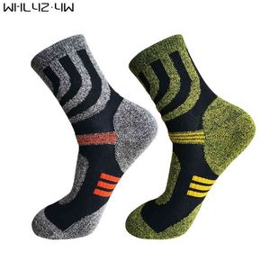 Whyz Yw 5 Pairs/Lot Compression For Man Trekking Formal Work Male Socks Meia Contrast Color Brand Fit Eu39-45