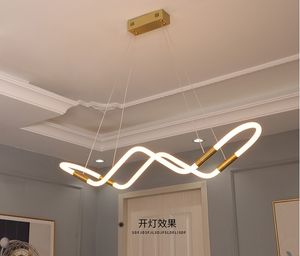 Светодиодные подвесные светильники лампы современный дизайн гостиной спальня висит ресторан кухонный прибор
