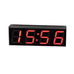 Timers hög kvalitet 3 i 1 digital LED -tidsklocktemperaturspänningsmodul Mini Voltmeter termometer för bilelektronisk DIY