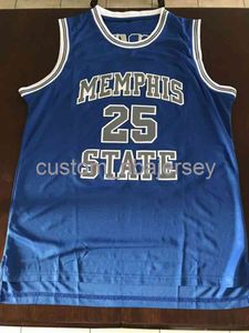 Mężczyźni Kobiety Młodzież Vintage Penny Hardaway NCAA Koszykówka Jersey Szyte Niestandardowe Nazwa Dowolny Numer