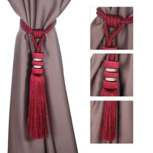 Wholesale single curtain hook for sale - Group buy Other Home Decor Hook Single Hanging Ball Tassels Curtains Buckle Sling Binding Tiebacks Bedroom Living Room Curtain Decoration