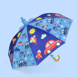 Cartoon Rocket Automatic Tri-Fold Umbrella Parasol Sun Umbrella Sunshade Cartoon Rocket Automatic Tri-Fold Umbrella Parasol Sun Umbrella Sunshade
