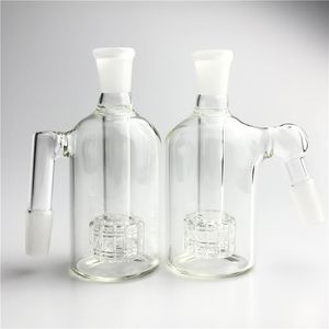 14mm Glass Bong Ash Catcher with 45 90 Degree Hookah Male to Female Thick Pyrex Ashcatcher Bongs for Smoking Water Pipes