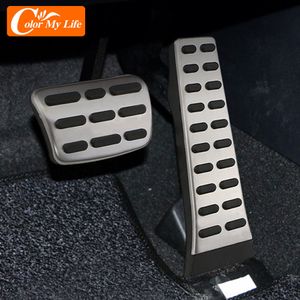 Stainless Steel Car-Styling Gas Brake Pedal Cover for Kia Sportage SL 3 R 2011- 2015 Accessories Car Pedals Replacement Parts