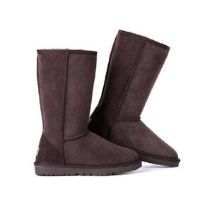 Sell AUSG classical style tall U99 5815 women snow boots keep warm boot kenn womens boots Chestnut chocolate black grey red Sheepskin Plush