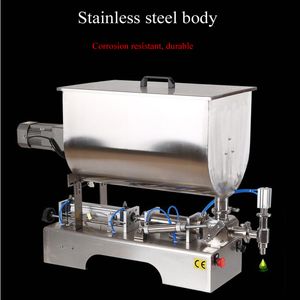 110V V Mixing Filling Machine Stainless Steel Large Capacity For Tomato Sauce Peanut Butter Honey