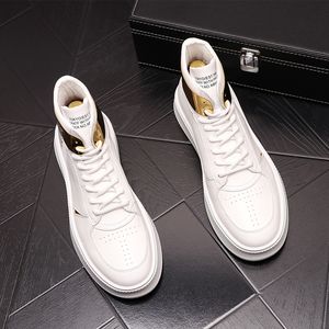 Fashion Casual Boots Soft Thick Bottom Leather Driving Shoes High Quality Mens Comfortable City Office Daily Walking Sneakers X11