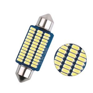 Nuovo 10pcs 6000K 4000K Festa bianca calda C5W C10W 31/36/39/41MM 12V LONDE LED AUTO AUTO PER LAMPAGGIO DI LETTURA INTERNA AUTO DOMA DIOODE PORTA