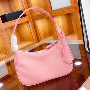 2021 Luxurys designers women wallets ladies letter plain nylon leather shoulder bag handbags messenger hobos clutch bags fashion casual zipper totes cross body