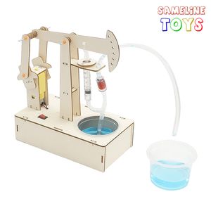 Tecnologia per bambini fatta a mano Unità di pompaggio Giocattoli STEM Kit per esperimenti scientifici fai da te per bambini Materiale scolastico per la casa Educativo