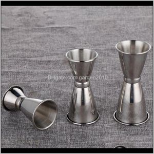 Tools Sml Stainless Steel Jigger S Measure Cocktail Drink Wine Bar Shaker Ounce Double Cup Dbi5A Kngbh