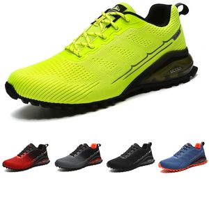 Wholesale Non-Brand Men Running Shoes Black Grey Blue Orange Lemon Green Red Mountain Climbing Walking Mens Trainers Outdoor Sports Sneakers 41-47