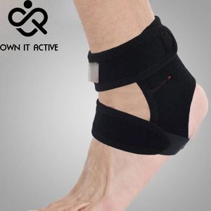 Ankle Support Brace Justerbart skydd Foot Bandage Pressurized Fasta Fitness Män och Kvinnor Sport Andas