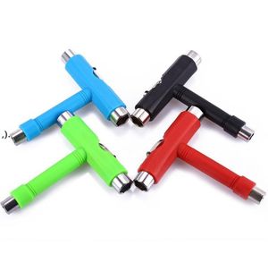 T ferramentas de mão Skateboard Scooter Longboard-Tools Kick Scooters Mini T-Wrench Spann All-in-One Tool Skate RRD11365