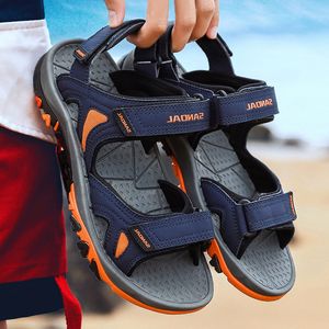 Mens Womens Trainer Sport Stor Storlek Gränsöverskridande Sandaler Sommarstrand Skor Casual Sandal Tofflor Ungdom Trendig Andningsbar Mode Skokod: 23-8816-1