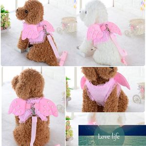 Princess Pet Dog Harness Leashes Puppy Pearl Accessores調整可能なLeashes Size S-LのためのS-L工場価格専門のデザイン品質最新のスタイル