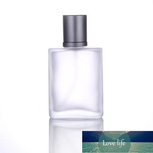 50ml frasco de perfume de vidro fosco de vidro portátil garrafa de pulverizador de alumínio frasco de pulverização de frasco de frasco personalizado V5 preço de fábrica especialista qualidade mais recente