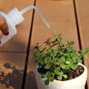 Watering Equipments 500ml Transparent Bottle Garden Tools Can With Narrow Mouth Plant Flower Succulent Plastic Squeeze