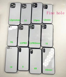 DHL100PCS Mobiltelefonväskor Sublimering DIY Vit Blank TPU + PC Bumpers Stöd Trådlös Laddning Fit For IPhones